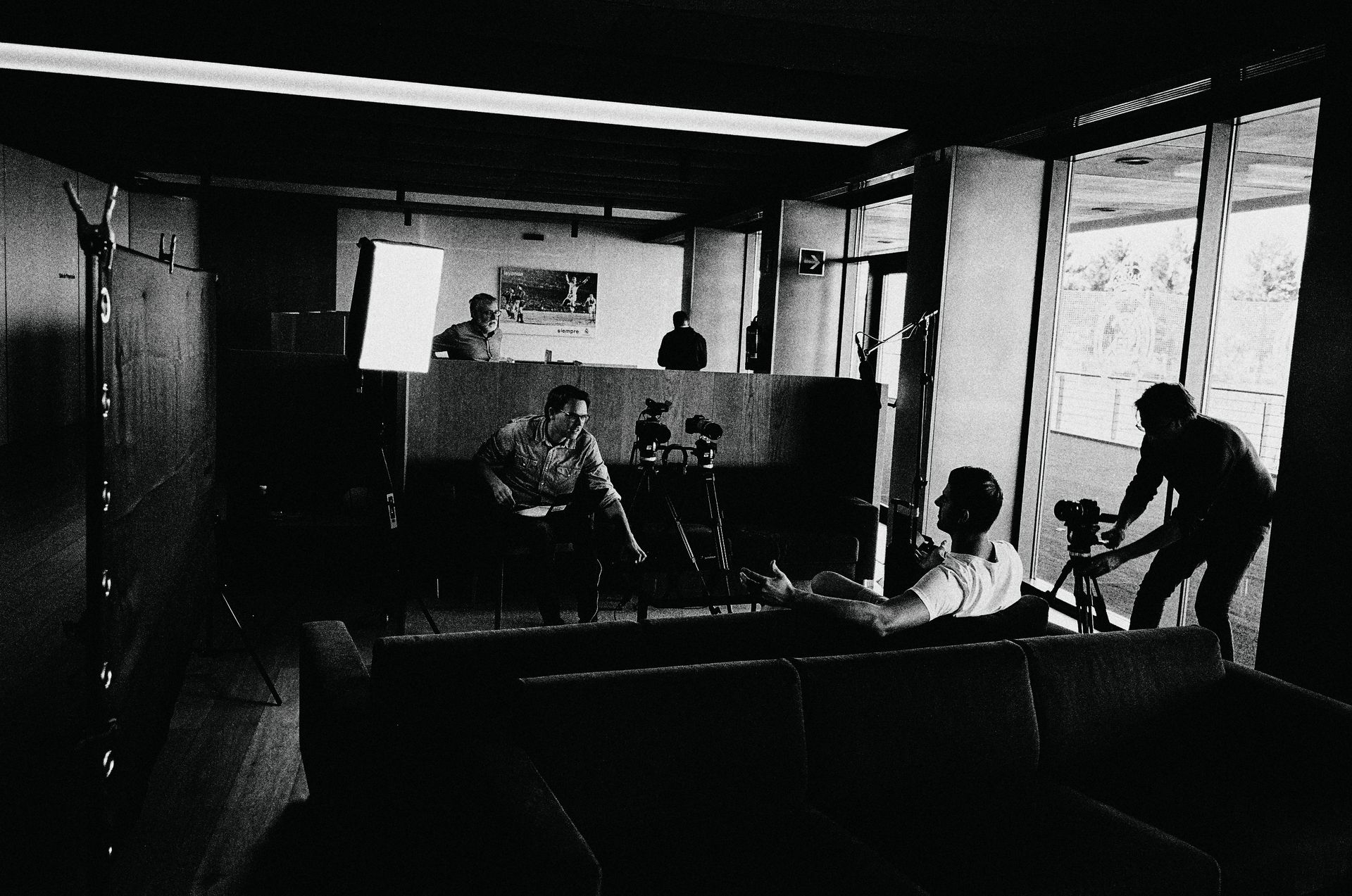 Thibaut Courtois answered questions from the France Football journalist.