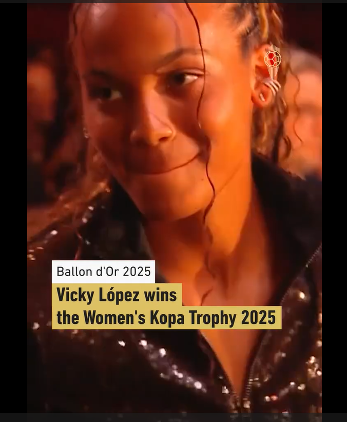 Vicky Lopez - 2025 First-ever Women’s Kopa Trophy Winner