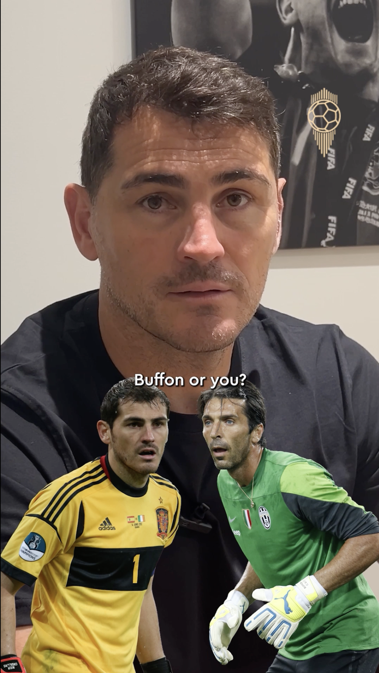 Casillas: His ultimate goalkeeper