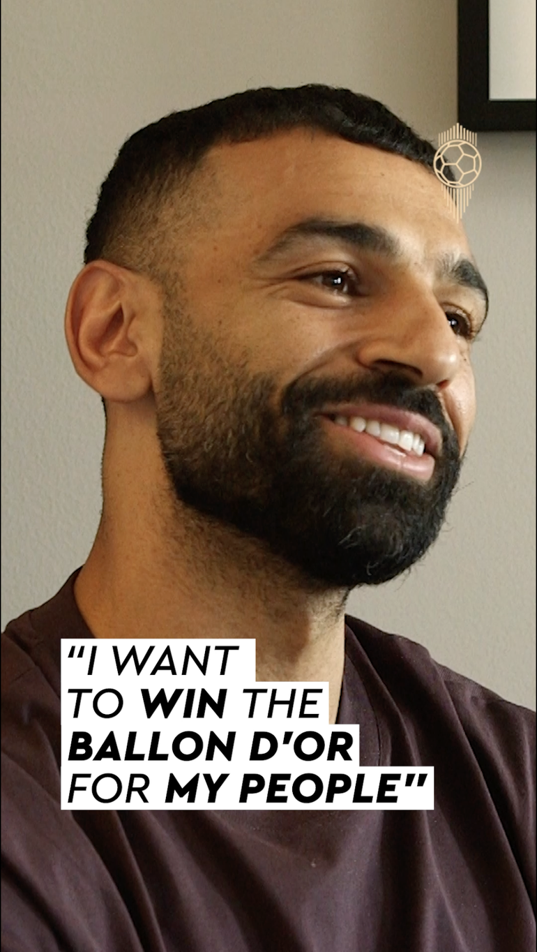 Salah: I want to win the Ballon d'Or