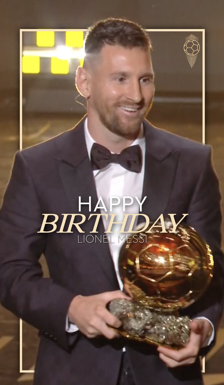 June 24th: Messi's Birthday
