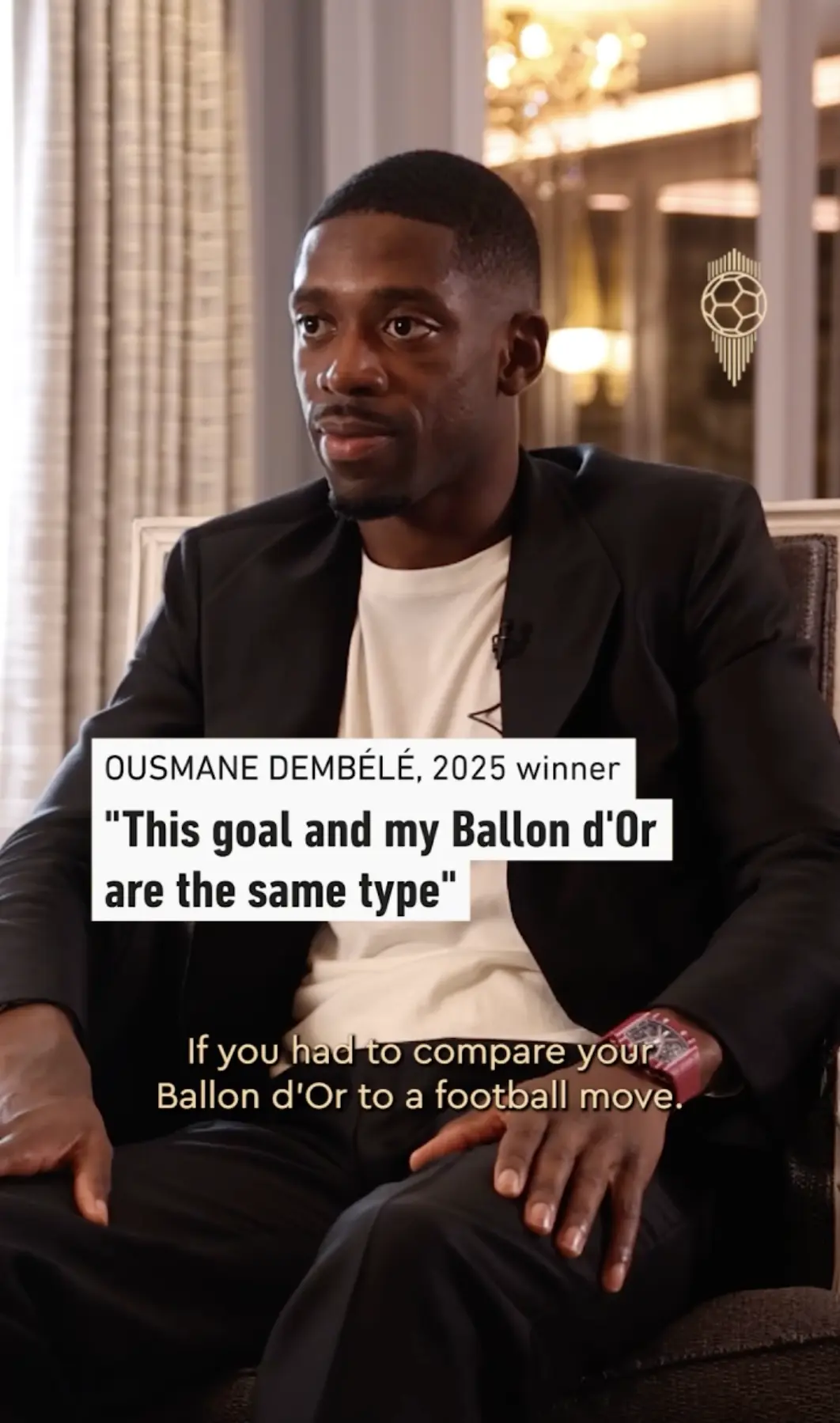 Ousmane Dembélé: A goal that recalls his Ballon d'Or