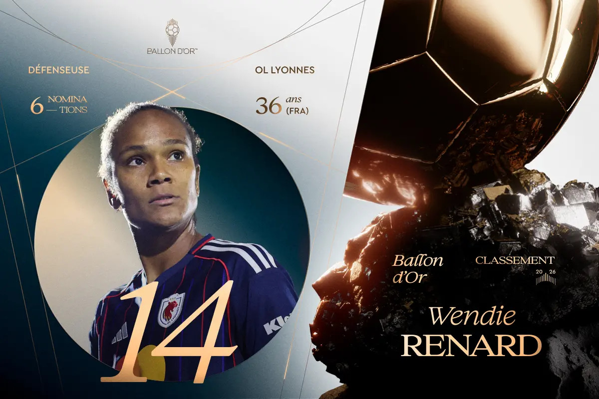 Follow the Ballon d'Or 2026 ceremony and rankings live