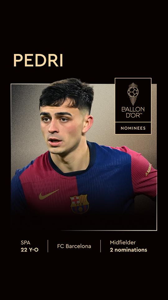 Pedri's 24/25 Highlights