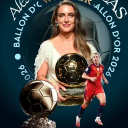 Celebration of the 2026 Ballon d'Or Winner: Alexia Putellas