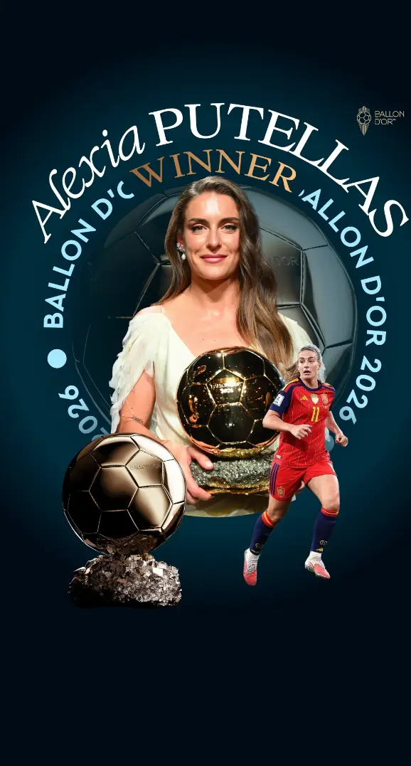 Celebration of the 2026 Ballon d'Or Winner: Alexia Putellas