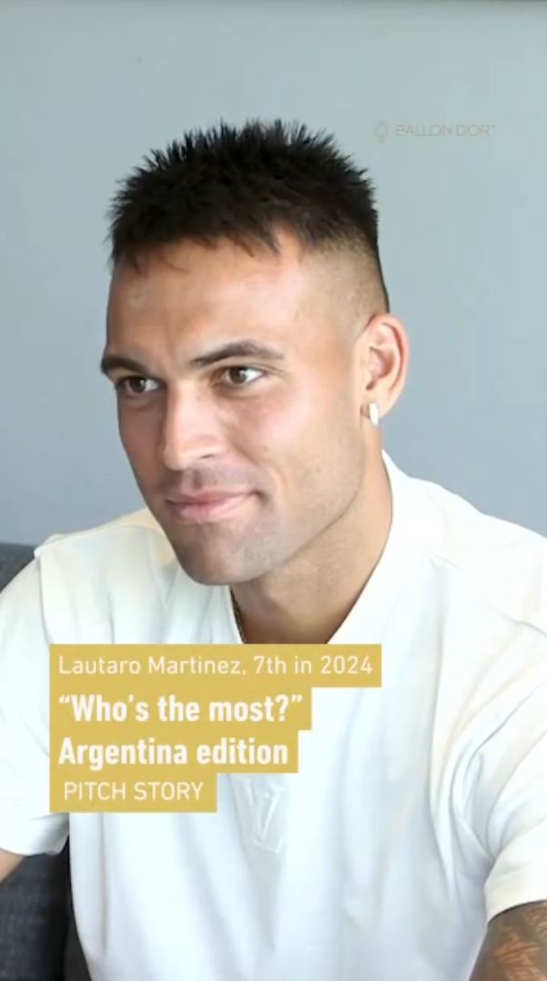 Who is the most...? Lautaro Martínez