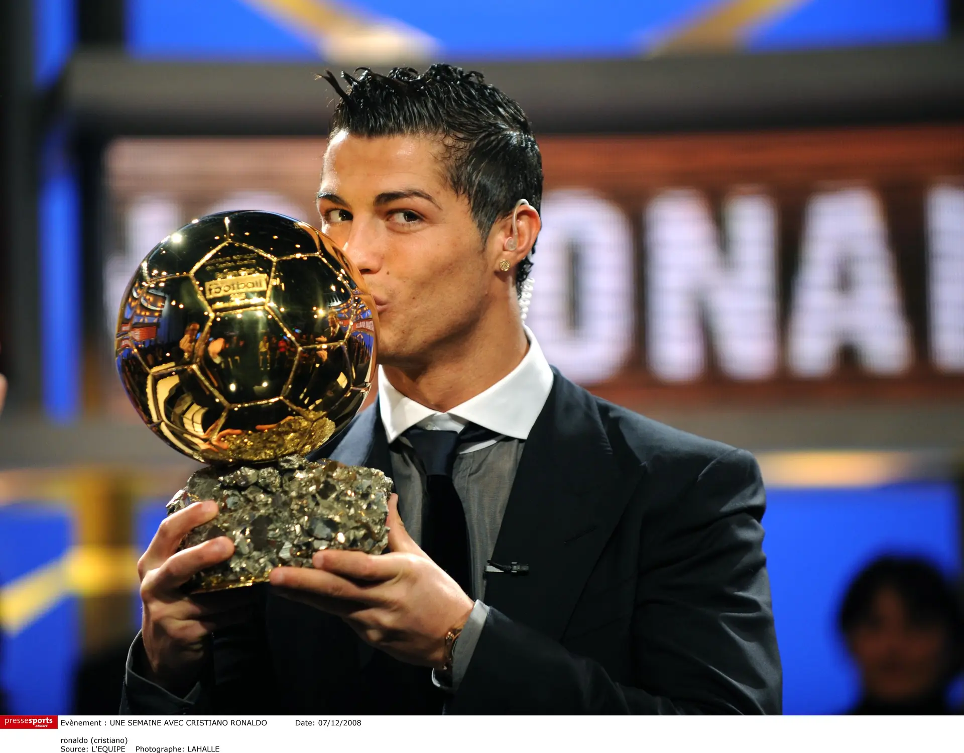 B.O.A.T : Cristiano Ronaldo’s 2008 voted the Ballon d’Or of all time