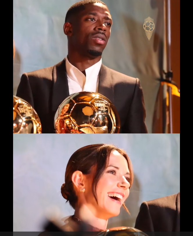 Aitana Bonmatí and Ousmane Dembélé won the most prestigious awards
