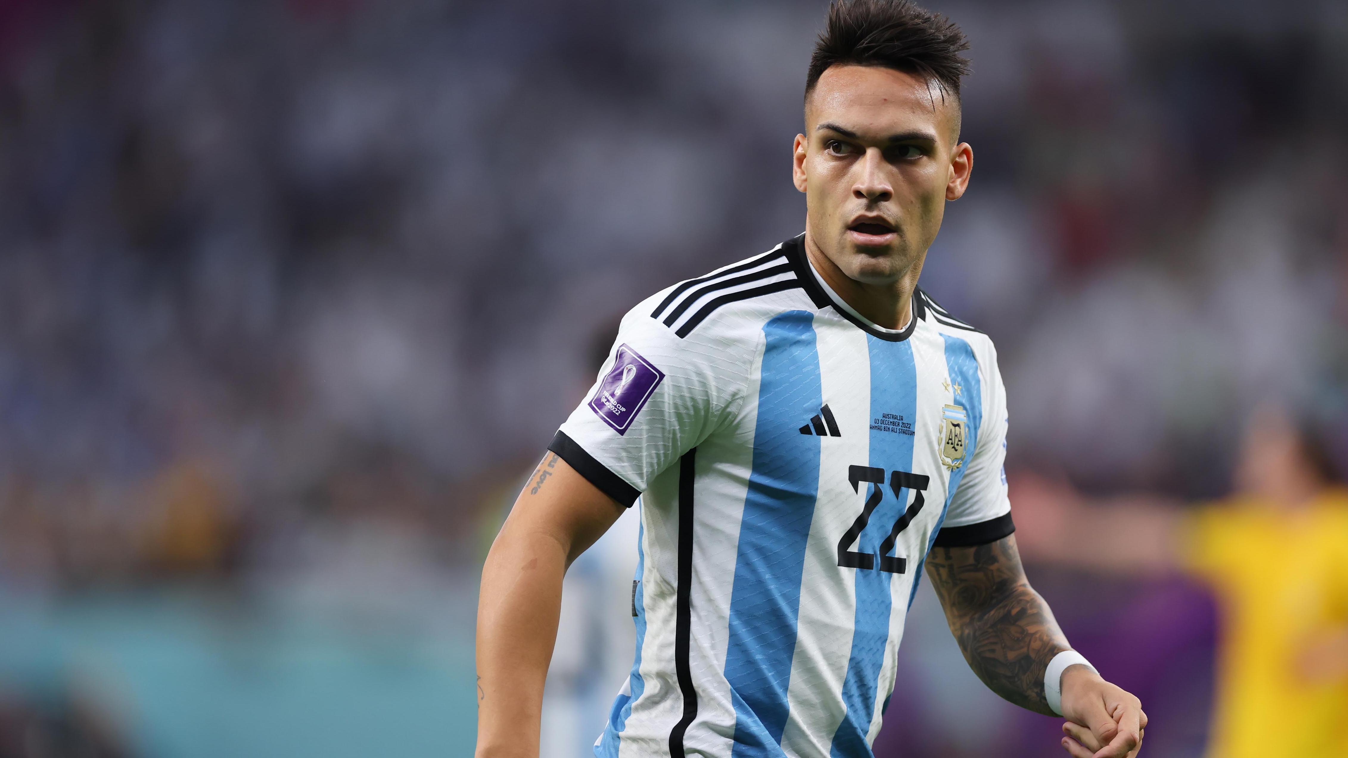 Lautaro Martínez: "Estoy entre los cinco mejores delanteros del mundo"