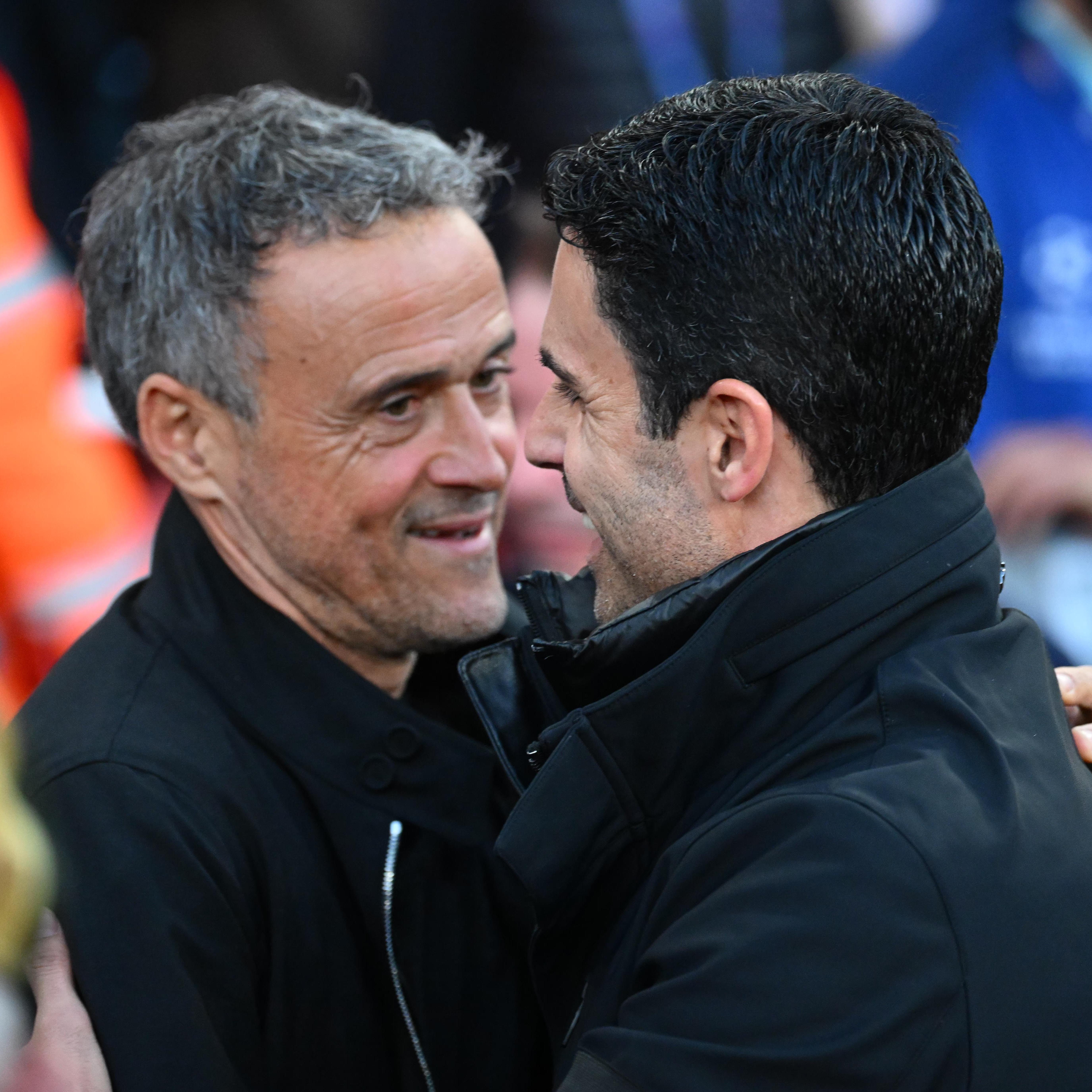 Duelo de estilos: Similitudes y diferencias entre Luis Enrique y Mikel Arteta
