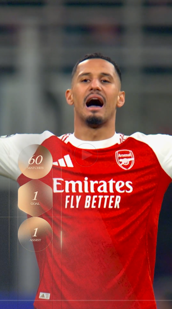 Lo más destacado de William Saliba en la temporada 25/26
