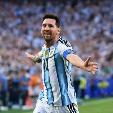 Lionel Messi, en el partido contra Argelia / PRESSESPORTS
