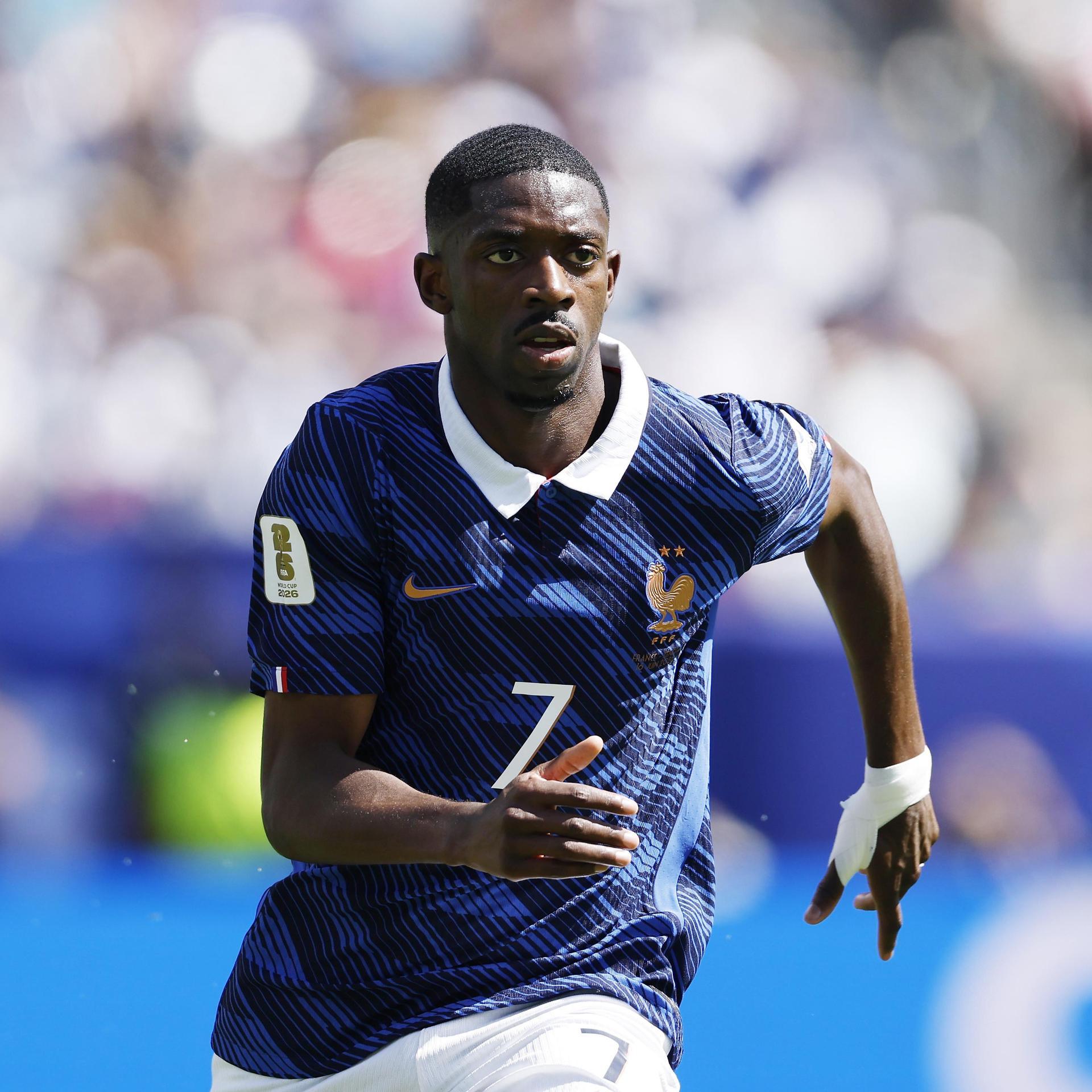 Las tres marcas históricas que alcanzó Dembélé con su hat-trick ante Noruega