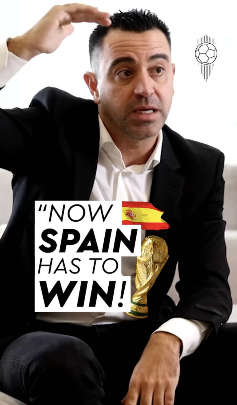 Xavi: España tiene que ganar