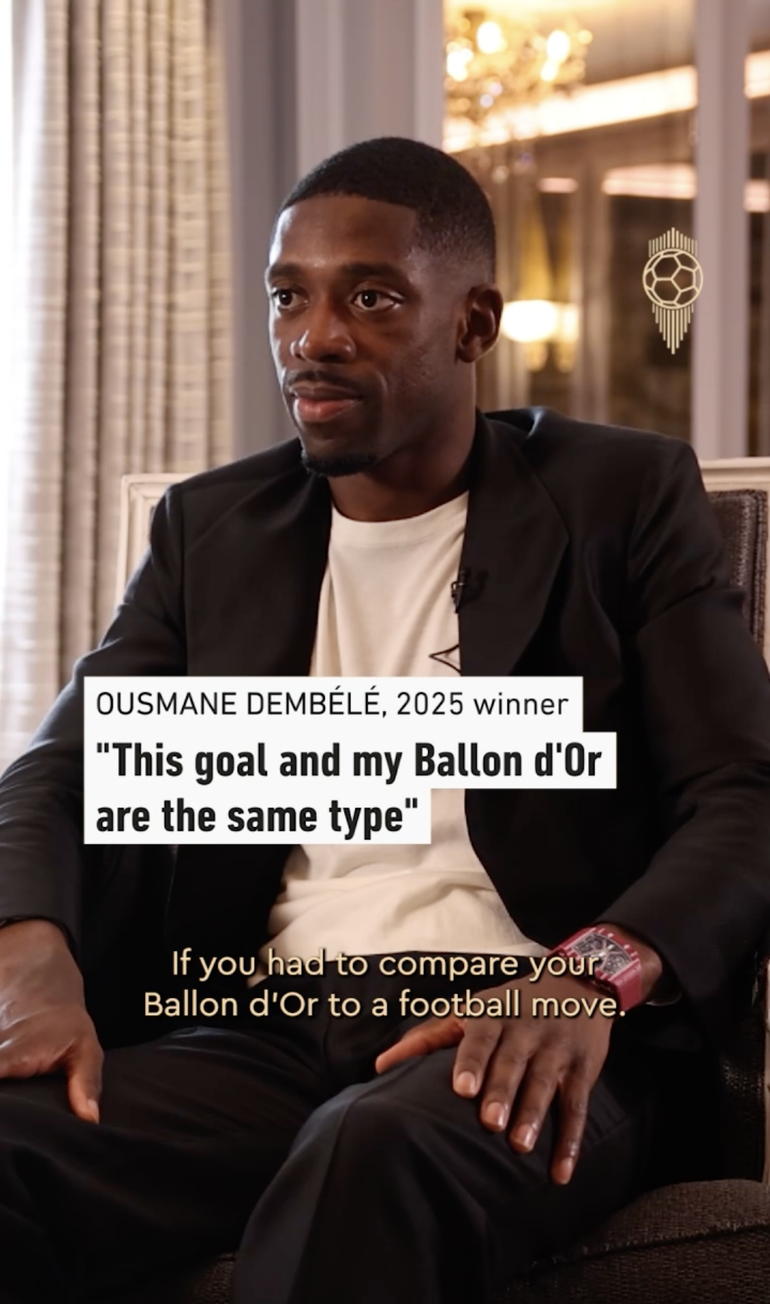 Ousmane Dembélé: Un gol que recuerda a su Balón de Oro