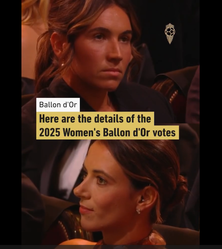 ¡Detalles de la votación del Ballon d'Or Femenino 2025!