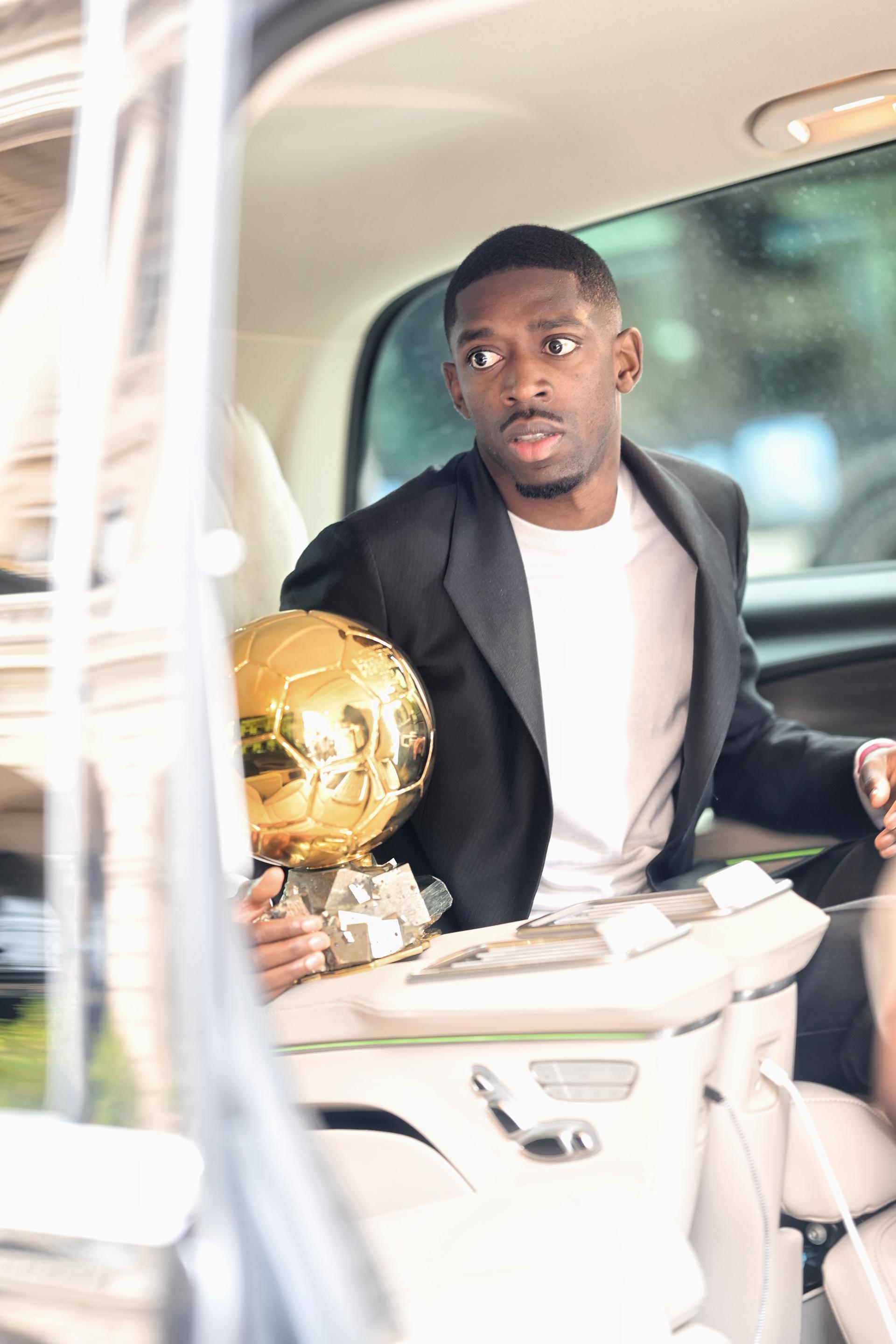 Enfant, ce jeune garçon originaire d'Évreux rêvait de remporter e Ballon d'Or. Son rêve s'est réalisé.