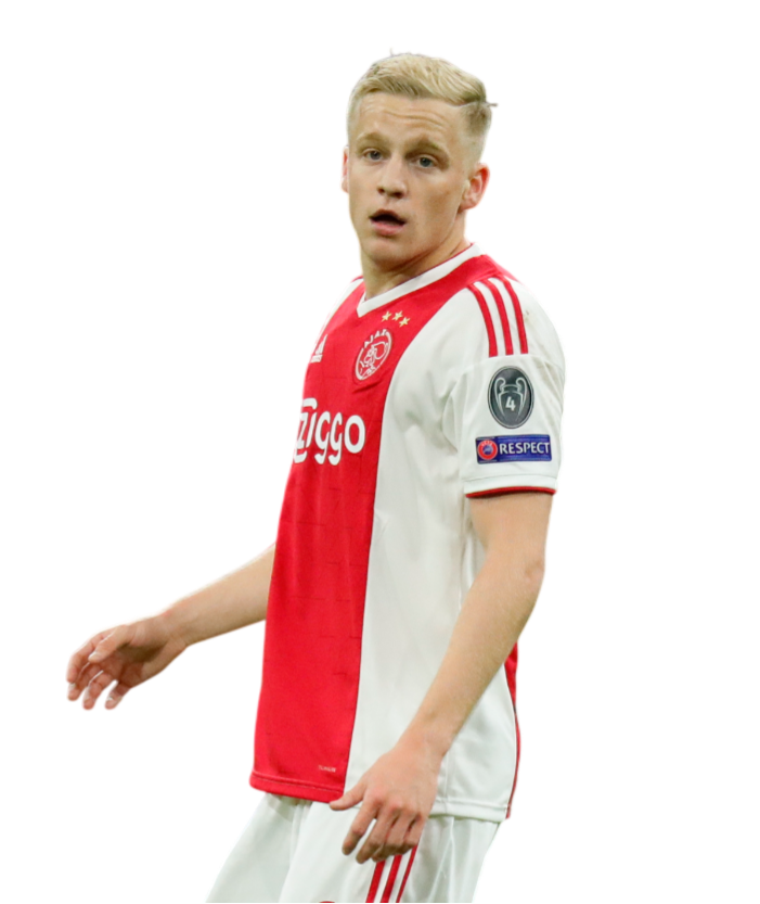 Donny van de Beek PROFIL STATISTIQUE DÉTAILLÉ