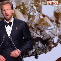 Le discours de victoire d'Harry Kane