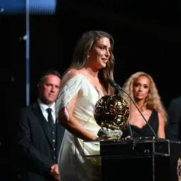 Le discours de victoire d'Alexia Putellas