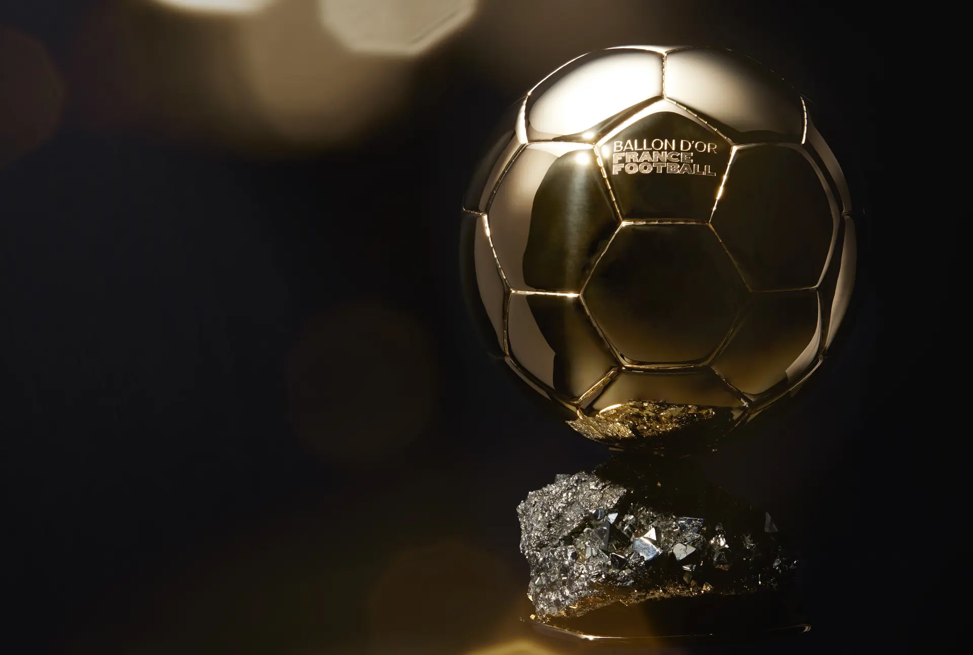 A cerimônia do Ballon d'Or em Londres, no dia 26 de outubro