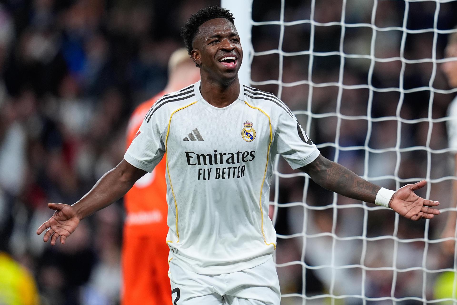Vinícius Júnior: os números de uma lenda do Real Madrid