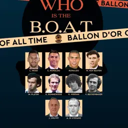 Quem é o seu Ballon d'Or de todos os tempos? Vote agora!