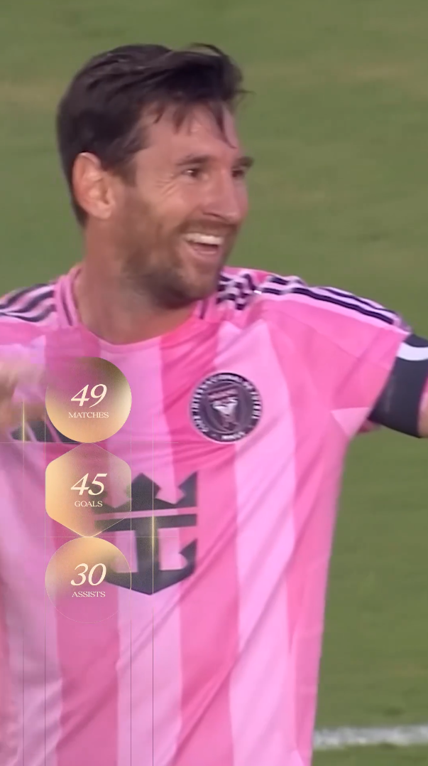 Melhores momentos de Lionel Messi na temporada 25/26