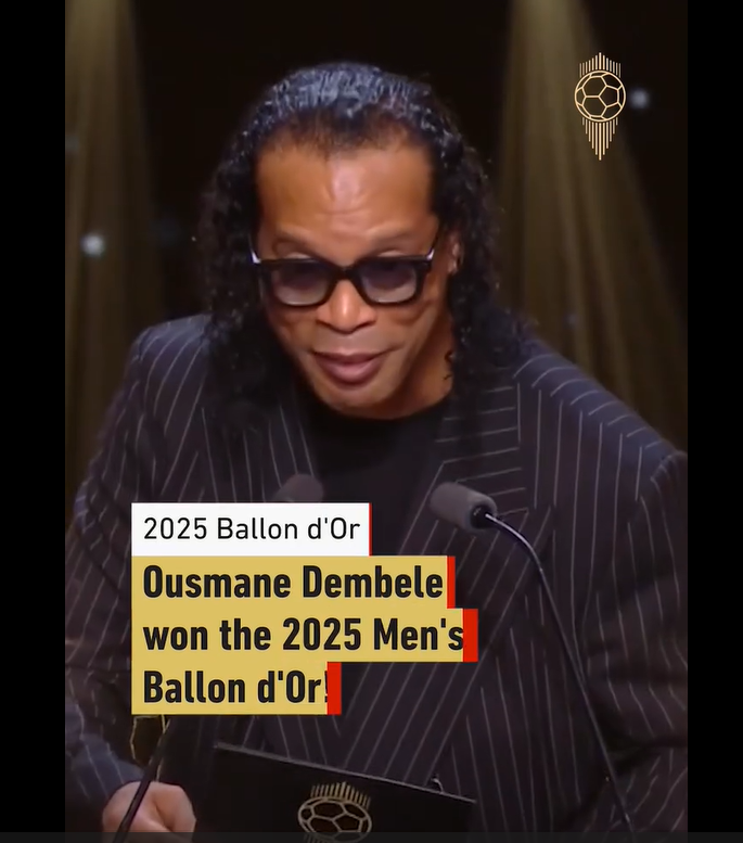 Ousmane Dembélé - Ballon d'Or Masculina 2025