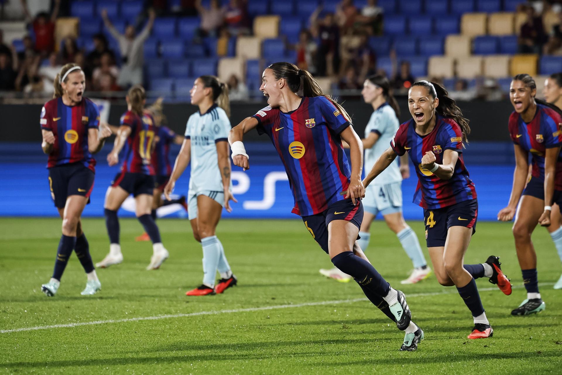 As jogadoras nomeadas ao Ballon d’Or brilham na vitória do Barcelona Femení sobre o Paris FC por 5 a 2