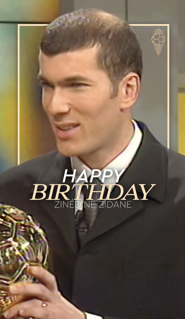 23 de junho: Aniversário de Zidane