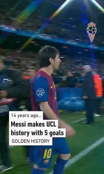 Neste dia, em 2012, Lionel Messi alcançou as estrelas