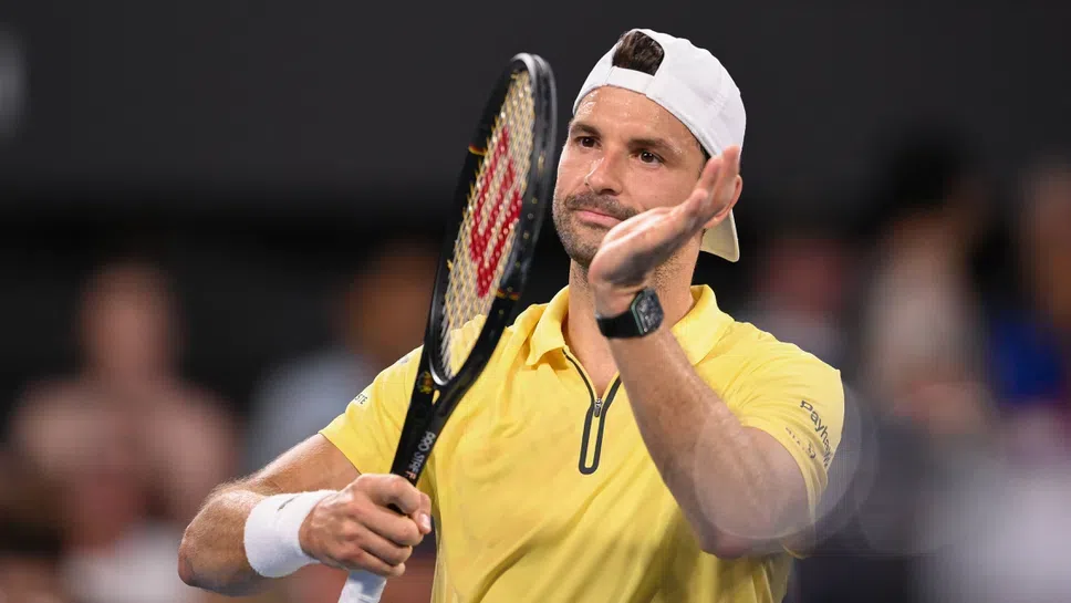 Григор Димитров се завърна с гръм и трясък в Бризбън!