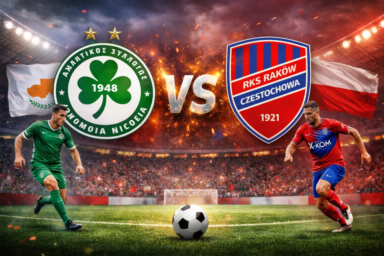 Ομόνοια - Ράκοφ Τσεστόχοβα: Μάχη στο Conference League