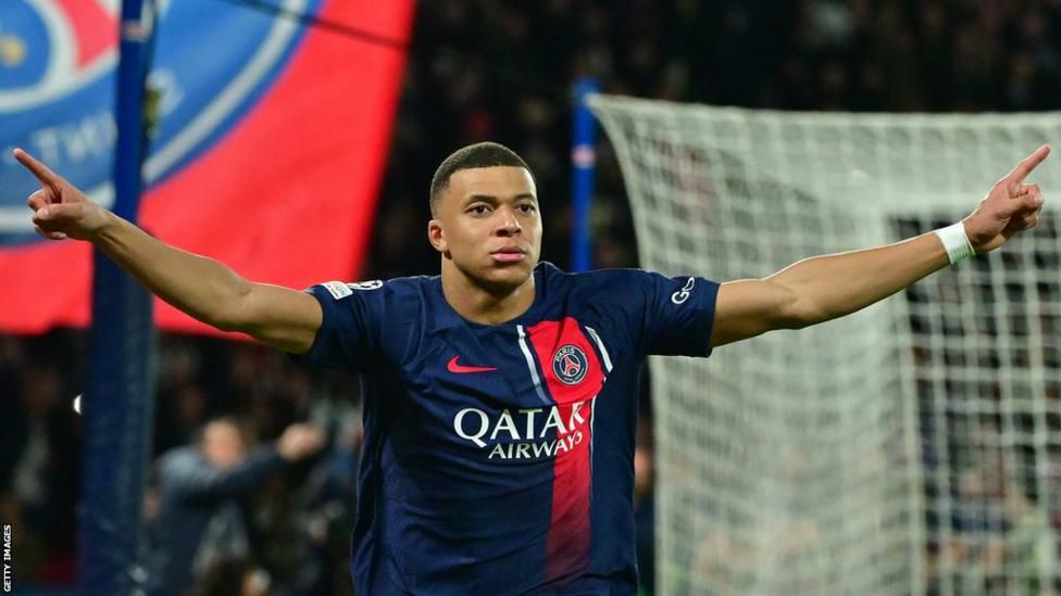 Kylian Mbappe tells Paris St-Germain he intends to leave the club at end of season