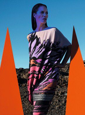 Кристи Търлингтън стана лице на Missoni