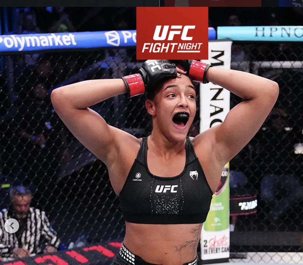 Най-младата състезателка в UFC впечатли с нокаут в Лас Вегас