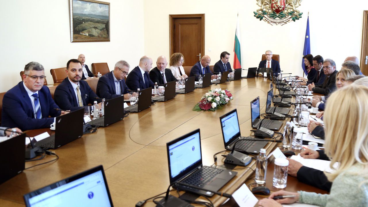 Правителството ще проведе редовното си седмично заседание в четвъртък