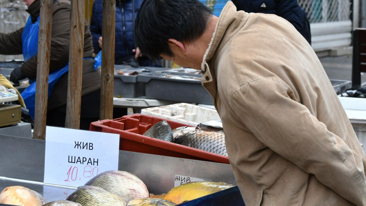 За Никулден в Самоков шаранът на килограм варира от 5,99 до 9,99 лева