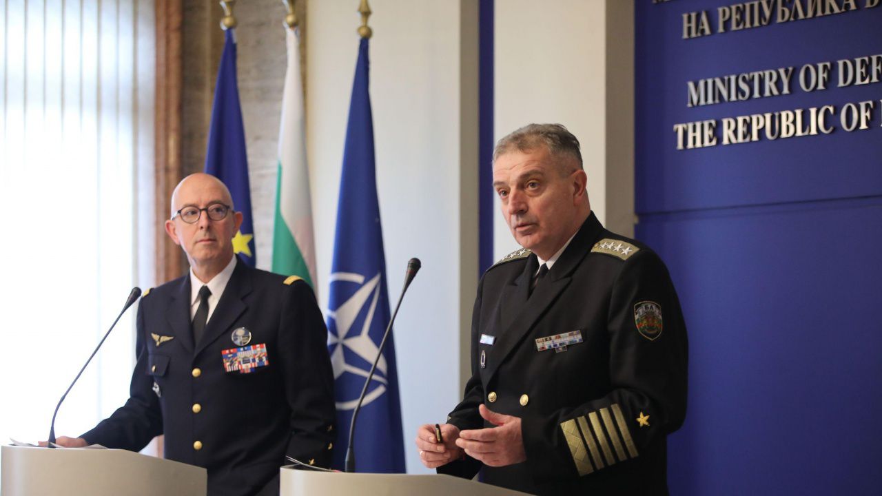 Началникът на отбраната Емил Ефтимов в Брюксел на срещата на НАТО