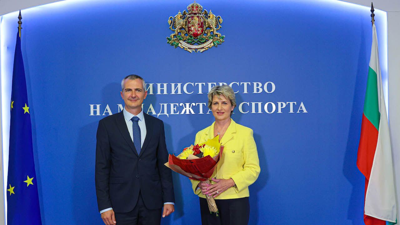 Димитър Илиев встъпи в длъжност като министър на младежта и спорта