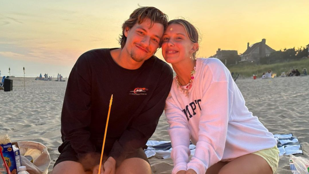 Синът на Джон Бон Джоуви - Джейк, е минал под венчилото с актрисата Мили Боби Браун