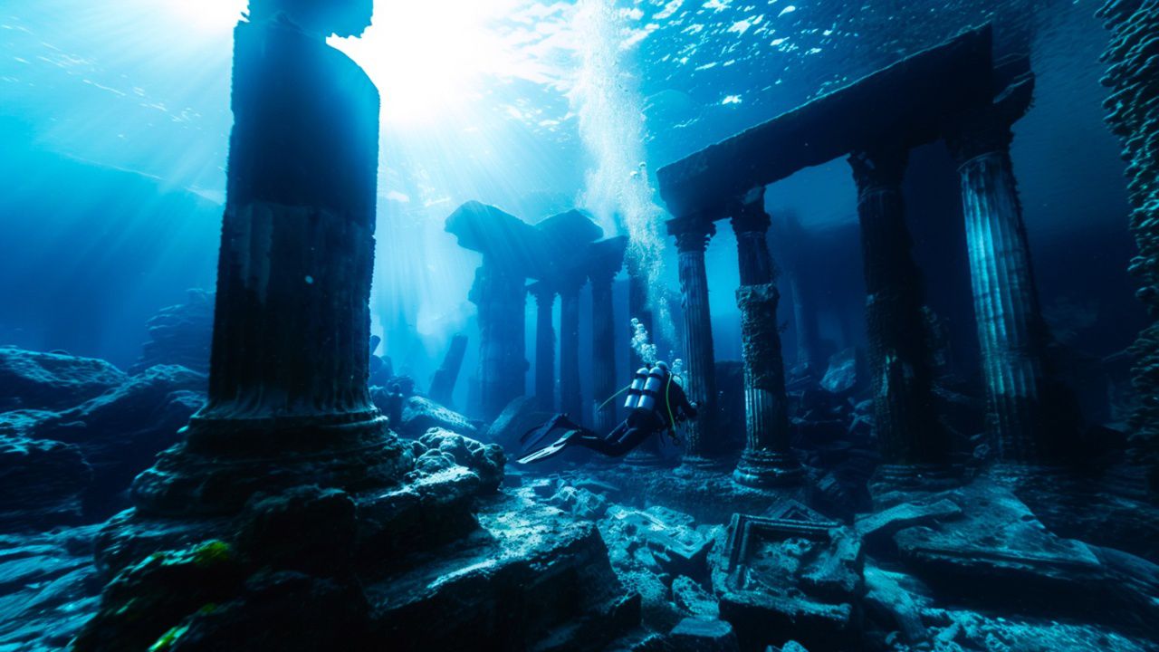 Феноменално откритие: Археолози намериха потънал град на 7000 години