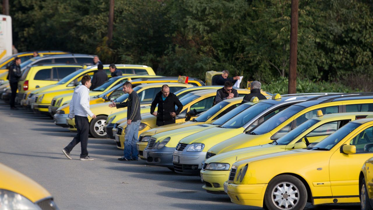 Стачка на такситата в Атика