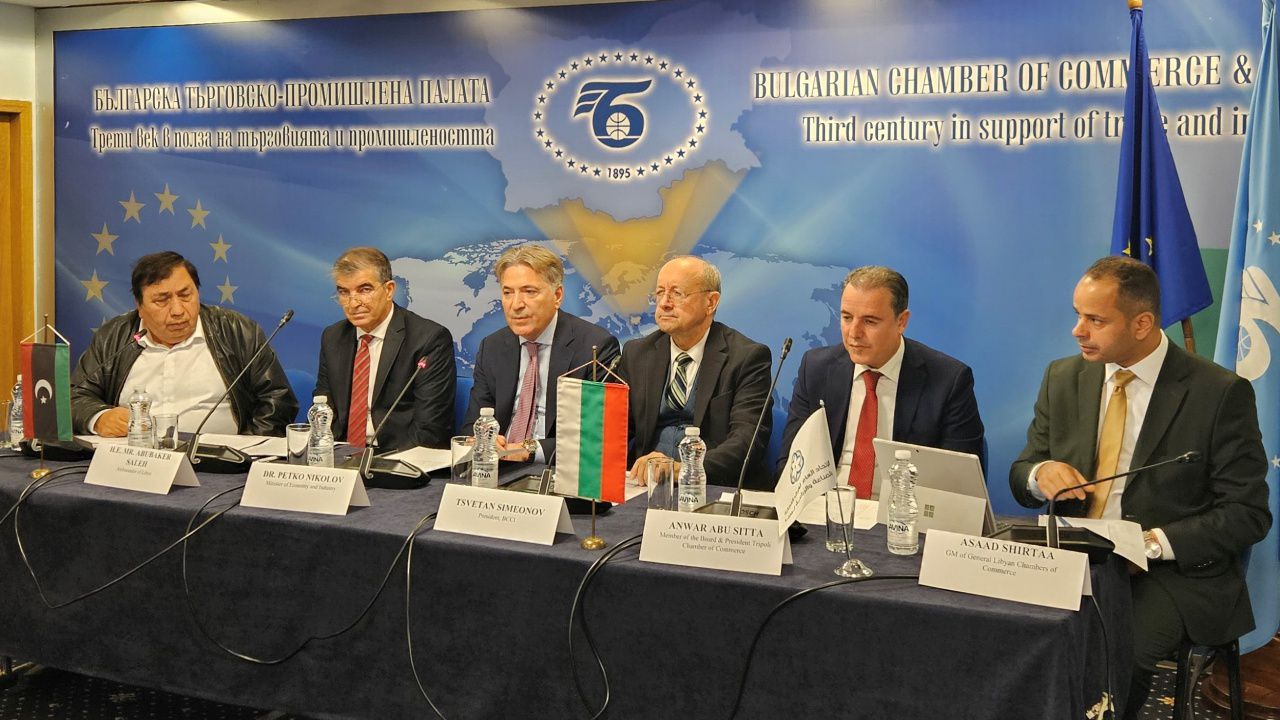 Министър Николов: Има потенциал за развитие на търговско-икономическото сътрудничество между България и Либия