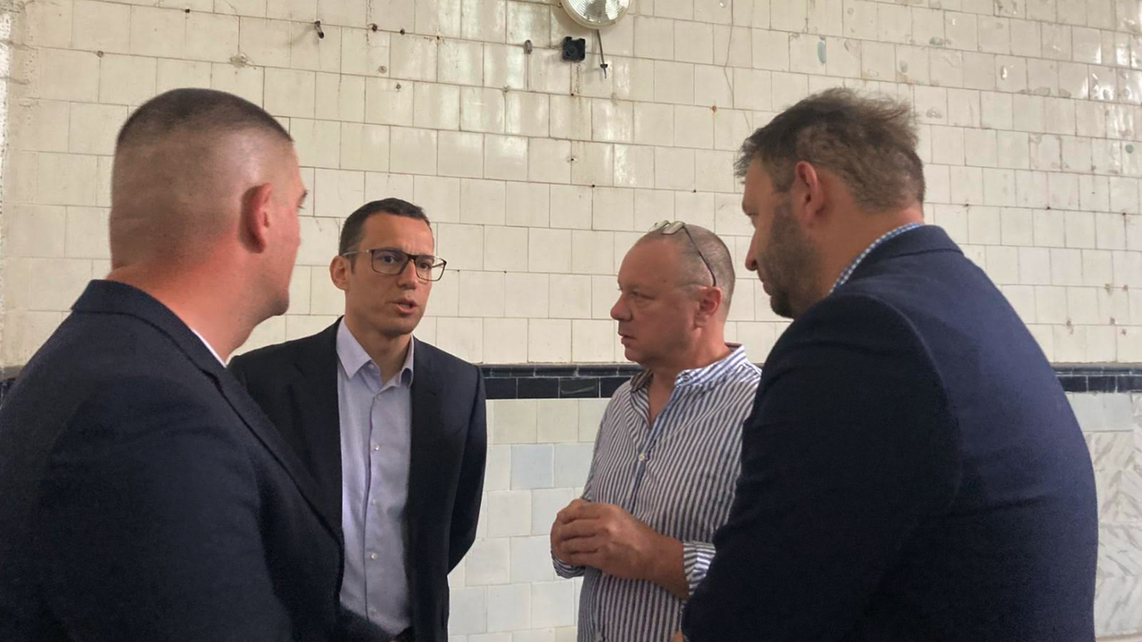 Васил Терзиев потвърди желанието на общината да възстанови банята в Горна баня