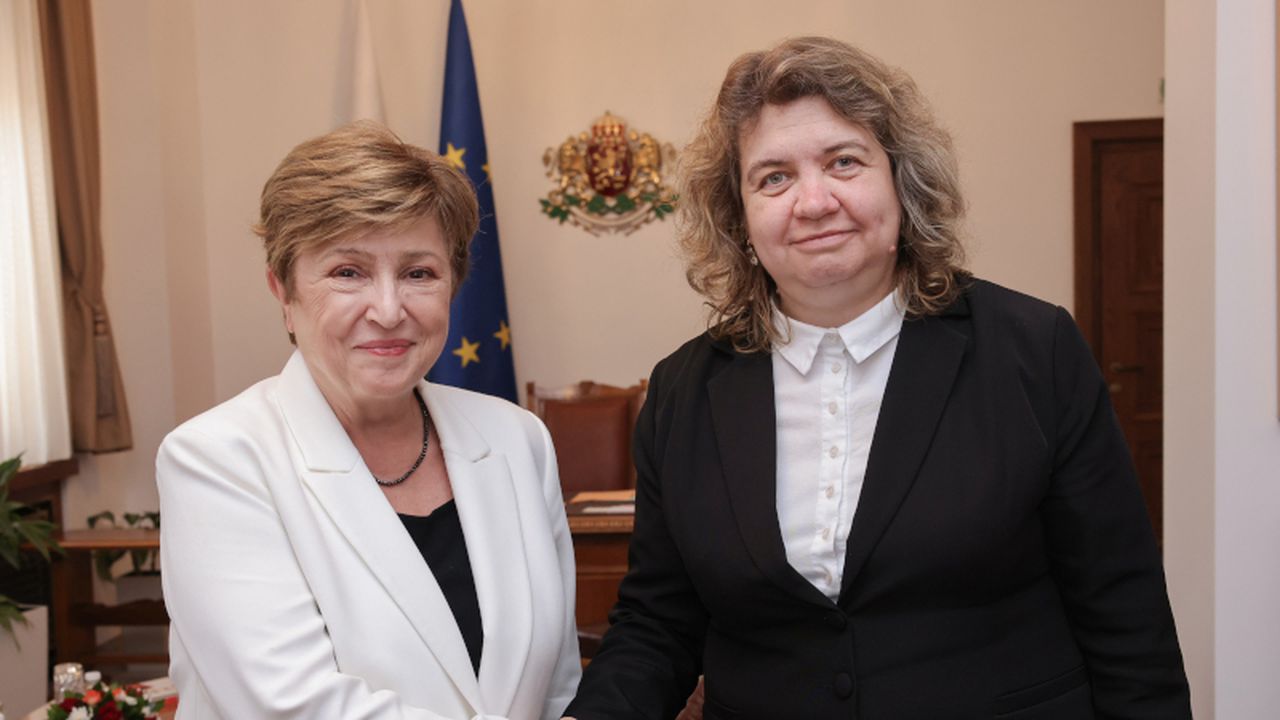 Наталия Киселова се срещна с Кристалина Георгиева