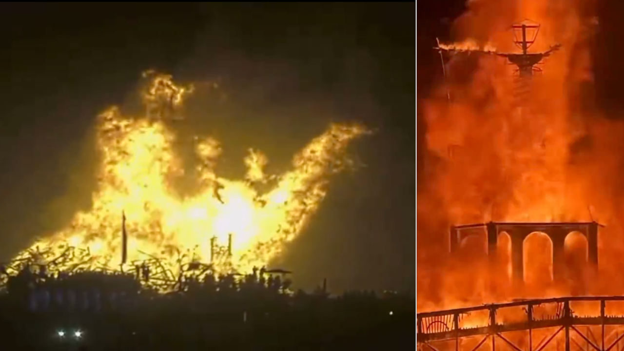 Burning Man винаги е носил апокалиптична аура – пясъчни бури,