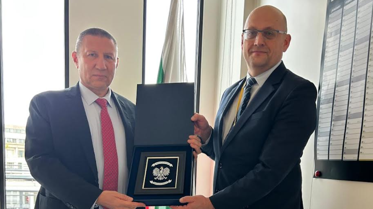 И.ф. главен прокурор Борислав Сарафов разговаря с главния прокурор на Полша Ясек Билевиц